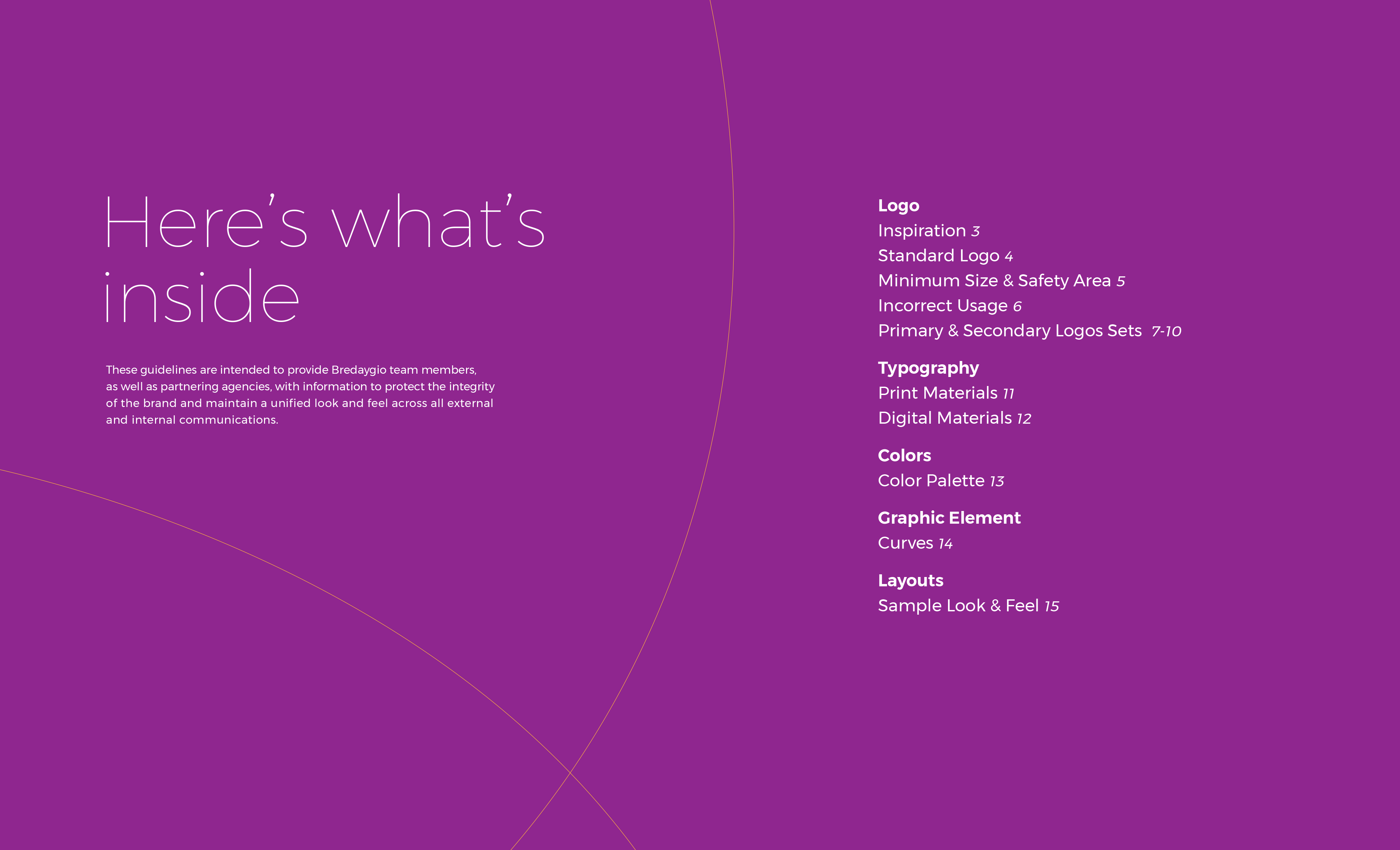 A purple background with the words 