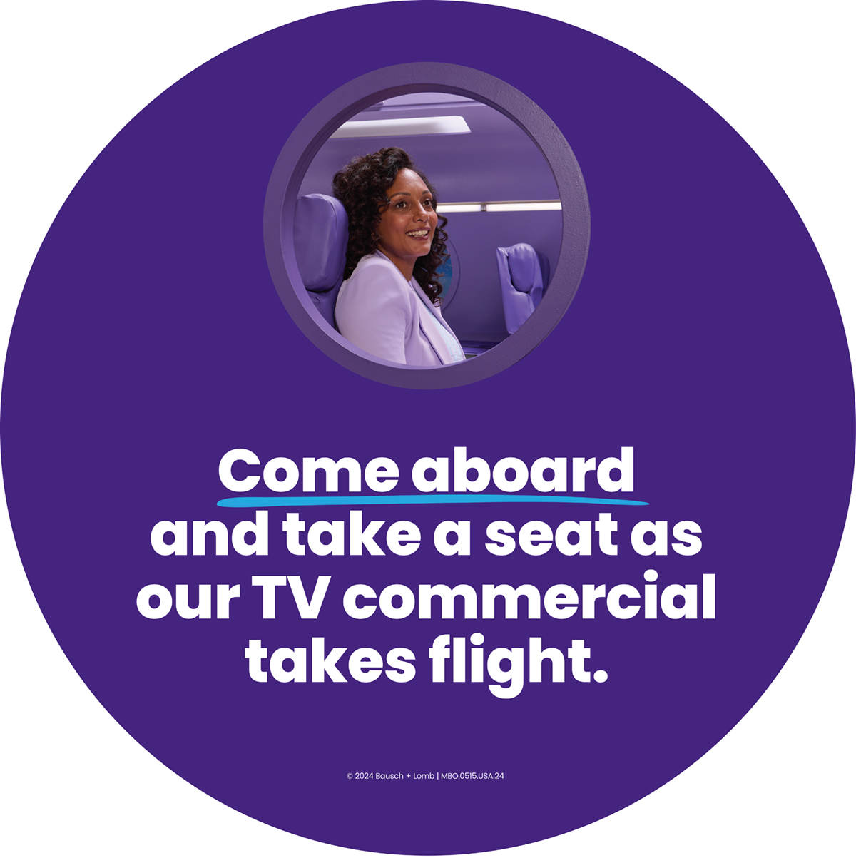 A woman sitting on top of an airplane.